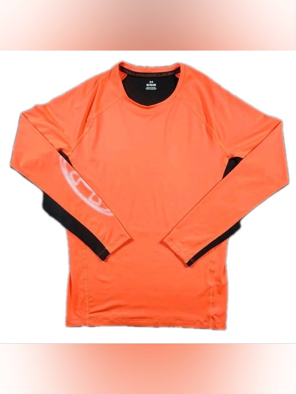 Under Armour Long Sleeve Pink Mens XL Atheltic Shirt (See Pics)